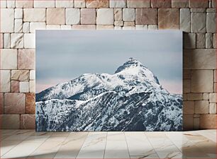 Πίνακας, Snow-Covered Mountain Landscape Χιονισμένο ορεινό τοπίο