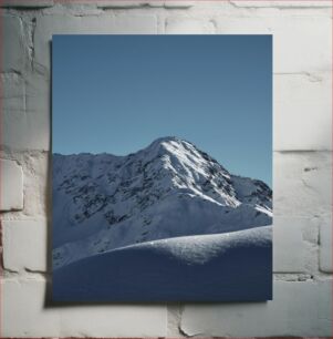 Πίνακας, Snow-Covered Mountain Χιονισμένο βουνό