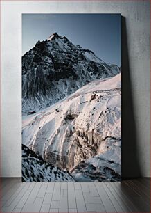 Πίνακας, Snow-Covered Mountain Χιονισμένο βουνό