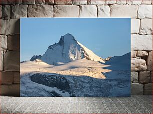 Πίνακας, Snow-Covered Mountain Peak Χιονισμένη βουνοκορφή