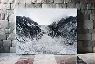 Πίνακας, Snow-Covered Mountain Range Χιονισμένη Οροσειρά