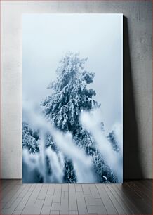 Πίνακας, Snow-Covered Tree in Winter Χιονισμένο δέντρο το χειμώνα