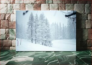 Πίνακας, Snowy Forest in Winter Χιονισμένο δάσος τον χειμώνα