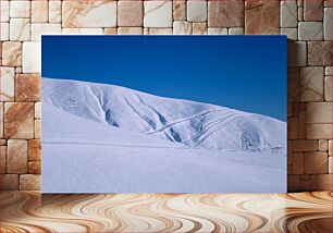 Πίνακας, Snowy Mountain Landscape Χιονισμένο Ορεινό Τοπίο