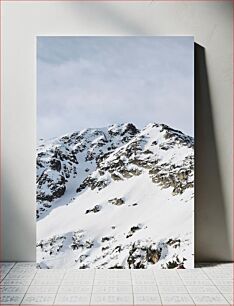 Πίνακας, Snowy Mountain Landscape Χιονισμένο ορεινό τοπίο