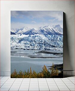 Πίνακας, Snowy Mountain Landscape Χιονισμένο ορεινό τοπίο