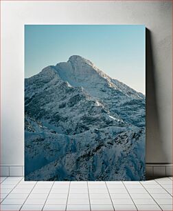 Πίνακας, Snowy Mountain Peak at Dawn Snowy Mountain Peak at Dawn