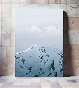 Πίνακας, Snowy Mountain Peak Snowy Mountain Peak