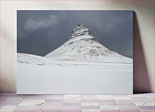 Πίνακας, Snowy Mountain Peak Snowy Mountain Peak