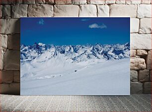 Πίνακας, Snowy Mountain Range Χιονισμένη Οροσειρά