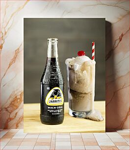 Πίνακας, Soda and Ice Cream Float Πλωτήρας σόδας και παγωτού