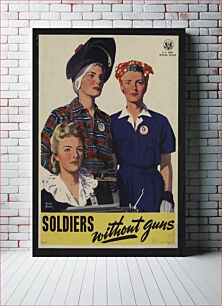 Πίνακας, Soldiers without guns / Adolph Treidler