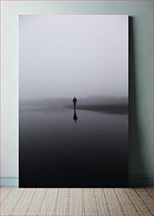 Πίνακας, Solitary Figure in the Fog Μοναχική Φιγούρα στην Ομίχλη