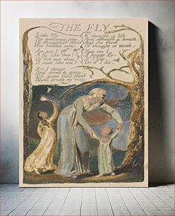 Πίνακας, Songs of Innocence and of Experience, Plate 48, "The Fly" (Bentley 40)