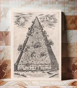 Πίνακας, Speculum Romanae Magnificentiae: Pyramid of Caius Cestius