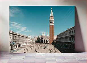 Πίνακας, St. Mark's Square in Venice Πλατεία Αγίου Μάρκου στη Βενετία