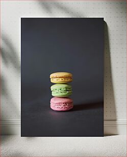 Πίνακας, Stacked Macarons Στοιβαγμένα μακαρόν