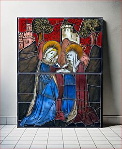 Πίνακας, Stained Glass Panel with the Visitation, German