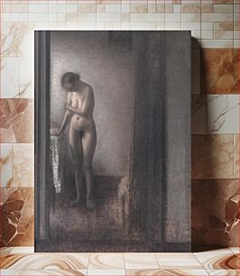 Πίνακας, Standing Female Nude by Vilhelm Hammershøi