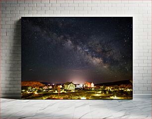 Πίνακας, Starry Night over Campsite Έναστρη Νύχτα πάνω από το Κάμπινγκ