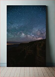 Πίνακας, Starry Night Over the Cliffs Έναστρη νύχτα πάνω από τους βράχους