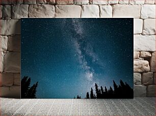 Πίνακας, Starry Night Sky Έναστρος Νυχτερινός Ουρανός