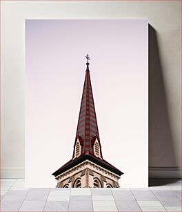 Πίνακας, Steeple of a Historic Church Καμπαναριό Ιστορικής Εκκλησίας