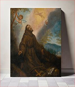 Πίνακας, Stigmatization of saint francis, Lodovico Cigoli