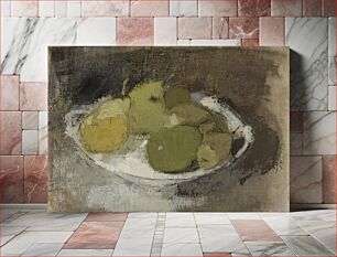 Πίνακας, Still life in green, 1930, Helene Schjerfbeck