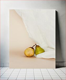 Πίνακας, Still Life with Pears Νεκρή φύση με αχλάδια