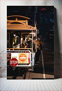 Πίνακας, Street Car in the City Αυτοκίνητο Δρόμου στην Πόλη