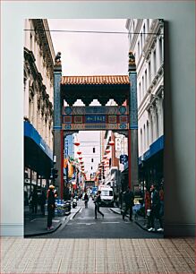 Πίνακας, Streets of Chinatown Δρόμοι της Chinatown