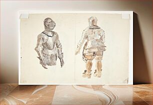 Πίνακας, Studies of armor by Peter Hansen