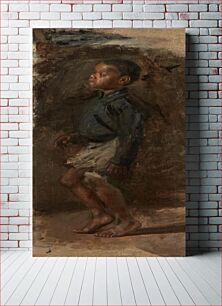 Πίνακας, Study for "Negro Boy Dancing": The Boy (ca. 1877) by Thomas Eakins