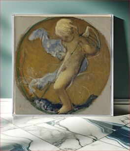 Πίνακας, Study for Roundel with Putto, Pierrevictor Galland