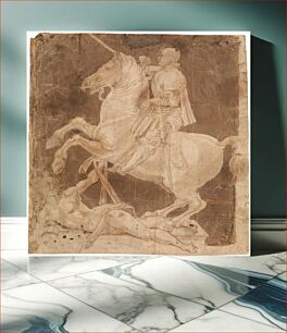 Πίνακας, Study for the Equestrian Monument to Francesco Sforza