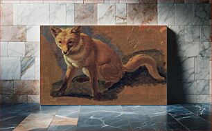 Πίνακας, Study of a Fox (ca. 1810–1830) by Jacques–Laurent Agasse