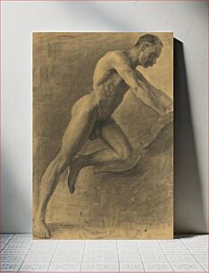 Πίνακας, Study of male nude, Emil Alexay Olexák