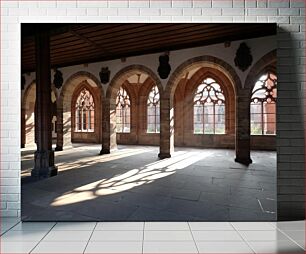 Πίνακας, Sunlit Gothic Archway Ηλιόλουστη γοτθική αψίδα