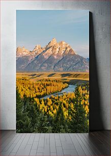 Πίνακας, Sunlit Mountain Range Ηλιόλουστη οροσειρά