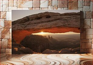Πίνακας, Sunrise through Mesa Arch Ανατολή μέσω της Αψίδας Μέσα