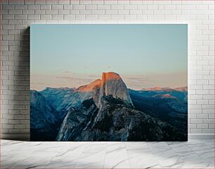 Πίνακας, Sunset at Half Dome Ηλιοβασίλεμα στο Half Dome