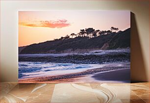 Πίνακας, Sunset by the Coast Ηλιοβασίλεμα δίπλα στην ακτή