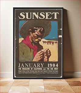 Πίνακας, Sunset, January 1904 The magazine of California and the Far West ; Going to sea by rail - crossing Great Salt Lake - Stories of Hawaii and Japan / / Methfessel