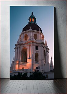 Πίνακας, Sunset on Historic Dome Ηλιοβασίλεμα στον ιστορικό θόλο