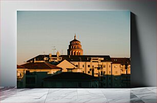 Πίνακας, Sunset Over a Cityscape Ηλιοβασίλεμα πάνω από ένα αστικό τοπίο