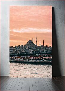 Πίνακας, Sunset Over Istanbul Ηλιοβασίλεμα πάνω από την Κωνσταντινούπολη