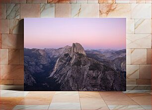 Πίνακας, Sunset Over Mountain Range Ηλιοβασίλεμα πάνω από την οροσειρά