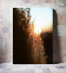 Πίνακας, Sunset Through the Reeds Sunset Through the Reeds