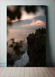 Πίνακας, Sunset View from Cliff Edge Θέα στο ηλιοβασίλεμα από το Cliff Edge